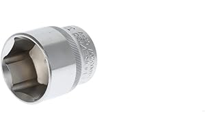 GEDORE red Vaso, Llave de vaso, Accionamiento de 1/2'' 12,5 mm, Hexagonal, 32 mm de ancho, Herramienta, R610003206, Acero