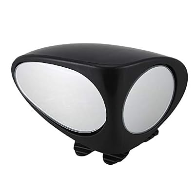 XZANTE Voiture Aveugle Place Miroir 360 Rotation Convexe RéGlable Grand Angle RéTroviseur Avant Roue Vue ArrièRe Voiture Miroir Droit