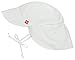 Produktbild Lässig Splash & Fun Sun Protection Flap Hat / Baby Sonnenhut / UV-Schutz 50+ Unisex, weiß, neugeboren, 0 - 6 Monate