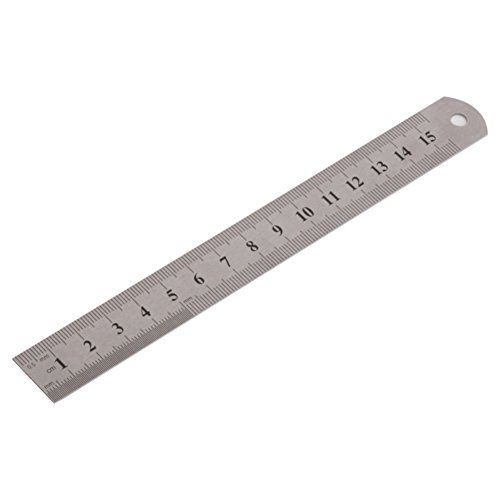 Blue Vessel Doppelseitige 30cm Lineale Edelstahl Gerade Lineal-Werkzeug