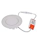 Produktbild 6W Day White LED Recessed Downlight Round Flat Thin Ceiling Panel Light