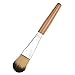 Malloom® Fashion 1pc Wooden Handle Powder Blush Brush Foundation Brush Makeup Tool Brown