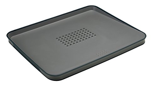 Joseph Joseph 60105 Multifunktionsschneidebrett Groß, kunststoff, 37,5 x 29,5 x 2,5 cm, grau - 2