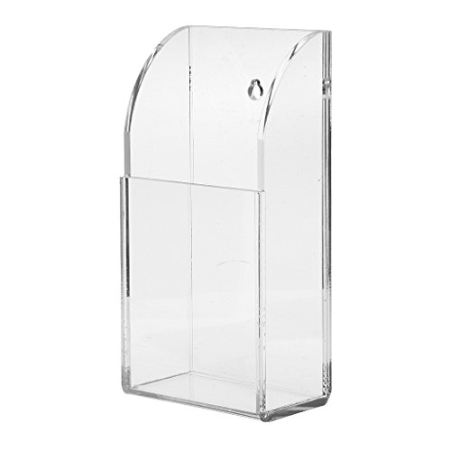 4mm TV Luft Fernbedienung Halter Kasten Wandhalterung Aufbewahrungs Box - 1 Gitter