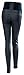 Happy Mama Women's Maternity Wax Look Skinny Trousers 189p (Black, 20)