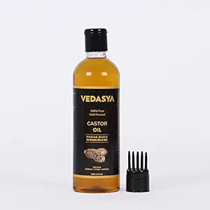 VEDASYA Cold pressed 100% pure Castor Oil for Hair Growth- 200ml