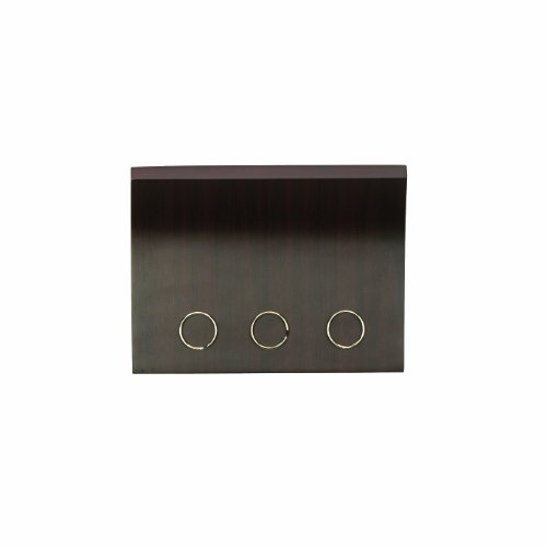 Umbra Magnetter Wall-Mounted Key/Letter Organiser Espresso