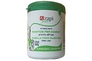 La zappa Masilla para injertos y poda de 500 gr para árboles y arbustos con acción cicatrizante