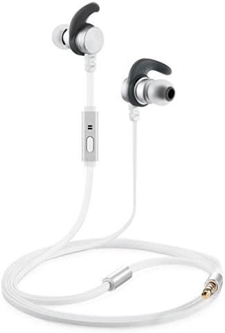 Earphones Ear style WITH microphone and Remote Stereo Double moving circle Ear hanging movement In Ear Headphones Bass Noise Isolating Earbuds High Definition