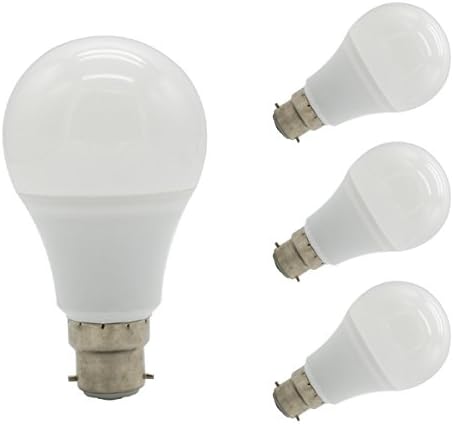 SZFC Packs of 4, B22 Bayonet 15W 120W Equivalent 1350lm LED Lights Cool White 6000k Energy Saving Globe Bulbs 220V