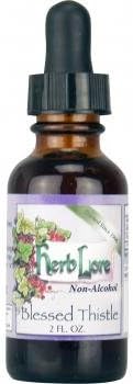 Herb Lore Blessed Thistle Tincture (Alcohol Free, 59ml (2oz.))