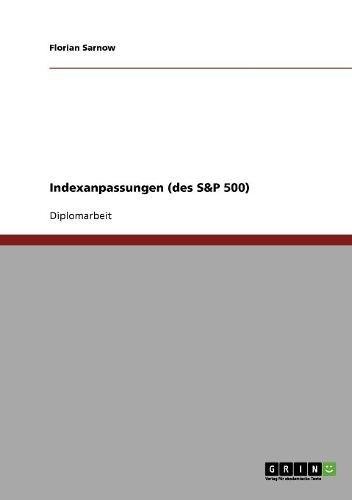 Preisvergleich Produktbild Indexanpassungen (des S&P 500)