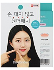 Dr Dry [DR. WONDER] Pimple Extractor Acne Extrusion Patch 60 Dots x 1 Set Trouble Care Patch Ultra Thin Circle patches (1+1)