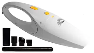 ZebXo 4500 PA Power Suction Car Handheld Vacuum Cleaner for Car and Home | Dry and Wet surface | DC12V ABS Material HEPA Filter Elegant White