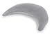 Theraline plush moon cushion grey size ca. 140 cm