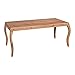 Produktbild FineBuy Esszimmertisch aus Massivholz Akazie Esstisch | Küchentisch 180 x 80 cm im Landhaus-Stil | Design Holztisch Natur-Produkt mit 4 Standbeinen | Echt-Holz Designer Massivholztisch Esszimmer-Möbel