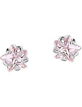 Jo for Girls Kinder-Ohrstecker Sterling-Silber 925 Zirkonia CE126PCZ