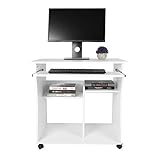 mesa de trabajo taller con ruedas GRAN CAPACIDAD: ofrece un amplio espacio para el uso diario en el hogar o en la oficina, lo que hace que sus libros y sus cosas estén ordenados y ordenados.