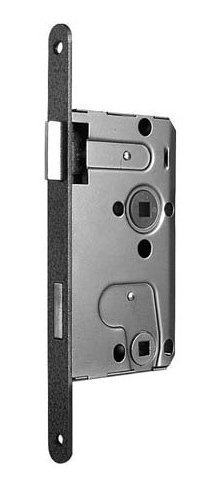 Preisvergleich Produktbild Türschloss Einsteckschloss für WC-Türen DIN Richtung - rechts Abstand - 72mm