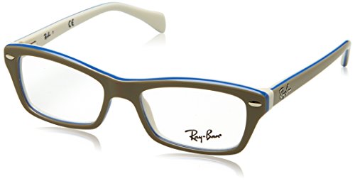 Preisvergleich Produktbild Ray-Ban Unisex-Kinder Brillengestelle 0RY1550, Braun / Transparent, 5