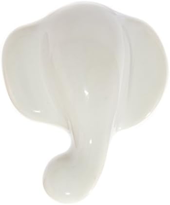 Pretty White Elephant Ceramic Door Knobs/Drawer Pulls from India. Set of 4. (WE15)