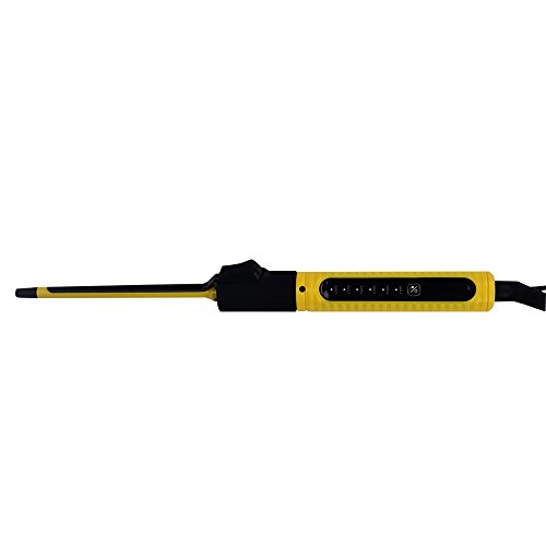Soriace® Haar Lockenstäbe, Multifunktions Professioneller Lockenstab Geeignet für alle Haare Menschen, Hellgelb
