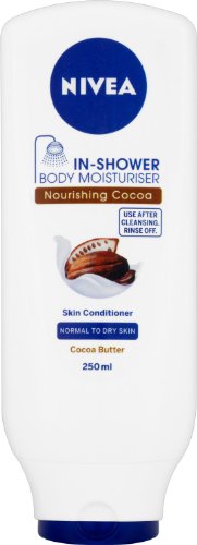 Nivea In-Shower Body Moisturiser Indulging Cocoa 24h+ Care, 250 ml - Pack of 3