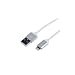 Produktbild LogiLink Apple Lightning zu USB Anschlusskabel, 1 m, Alu-Silber