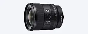 Sony E 20mm f/1.8 G Lens (SEL20F18G) Lens Black