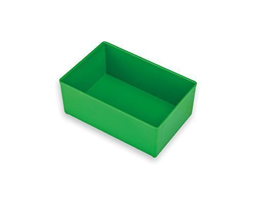 Bosch Sortimo 5St Insetbox grün D3 63 mm / Einsatzbox für L-Box 102