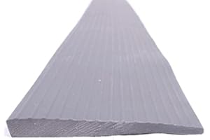 REHASHOP Vollgummirampe Gecko (18 mm) - Flexible und robuste Schwellenrampe aus Gummi, Verschiedene Höhen und anpassbar