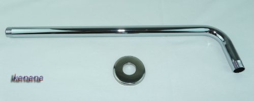 50cm Zulaufarm Wandarm Metall verchromt für Duschkopf Duschbrause (arm50cm) - 2