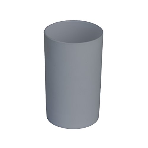 Preisvergleich Produktbild Carpemodo Zahnputzbecher / Rubber / 11 cm / Grau / GriGri