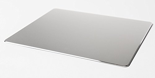 Mousepad kompatibel mit Apple iMac passenden hellgrau silber Farbe, rutschfeste Mauspad - 2