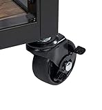 Wenko 54125100 Rustico Küchenwagen, Schwarz - 7