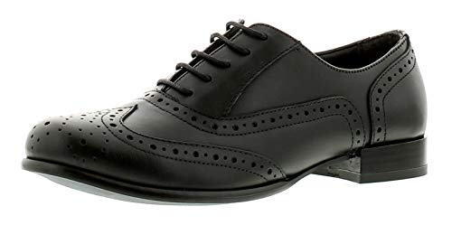 Amazon Girls Black Lace Up Pumps UK Collection New Stylish Girl's