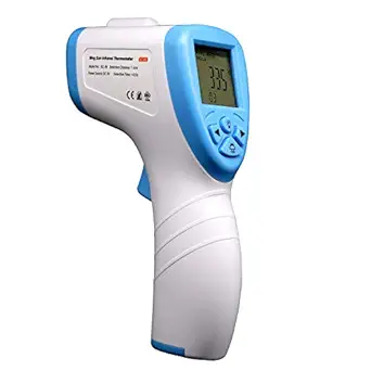Oriley ORBZR6 Digital Forehead Thermometer Contactless Infrared Body Temperature Handheld Gun with LCD Display ?C/?F Instant Reading for Kids and Adults (Colour May Vary)