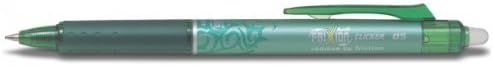 Pilot Frixion Clicker 05 Retractable Roller Ball Pen Extra Fine Green (Box of 12)