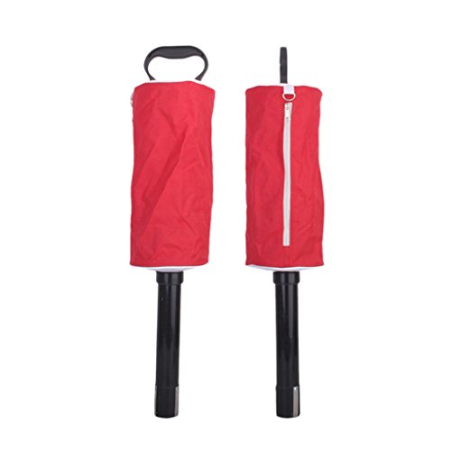 Golf-Ball-Pickup-Zip-Pocket-Pick-Up-Ball-on-Stand-Red