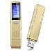 Produktbild Digital Voice Recorder, 8 GB Professionelle USB Voice Recorder mit MP3-Player Wiederaufladbare Voice-Activated Recorder Portable Stereo Aufnahme von Diktiergerät Voice Recorder für Vorträge Meetings Kurse und Interviews - Gold ... 224/5000 Digital Voice Recorder, 8 GB Professionelle USB Voice Recorder mit MP3-Player Wiederkehrbare Sprachgesteuerte Recorder Tragbare Stereo Aufnahme von Diktiergerät Sprachaufnahme für Vorträge Meetings Klassen und Interviews - Gold