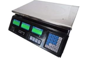 PRODIGITAL BILANCIA ELETTRONICA DIGITALE PROFESSIONALE MAX 40 KG CON 4 OPERATORI DISTINTI e Batteria Interna Ricaricabile INCLUSA