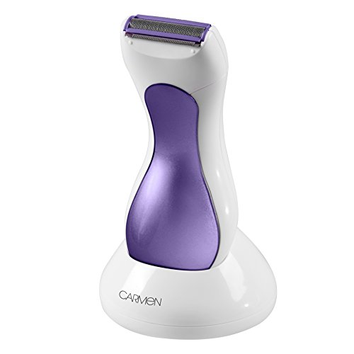 Carmen C83004V Lady Shaver with Docking Station - Violet