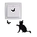 Price comparison product image Hyllbb 1 Pc Cute Cat Switch Wall Stickers Home Decoration Window Room Decoration Wall Sticker Vinyl Cartoon Decoration 5Pcs