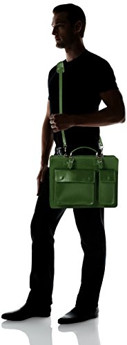 Bags4Less Unisex-Erwachsene Mondial Laptop Tasche  Gr  n  Gr  n   10x30x40 cm
