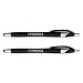 Produktbild I love Sport Hobby – Stylus mit einziehbarem schwarz Ink Ball Point Pen 2 in1 Combo funktioniert auf jedem Touch Bildschirm Gerät wie iPad, iPhone, Tablets und mehr – 2 Pack – Schwarz schwarz Pinochle