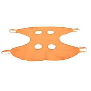 Pet Beauty Hammock, S Shaped Hooks Soft Fabric Long Service Life Good Comfort Dog Grooming Hammock Wide Applicability for Cleaning Pet(Orange, S)