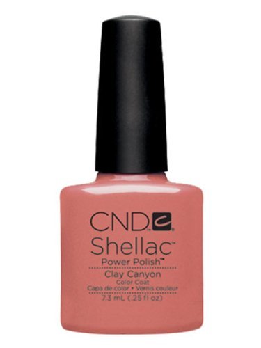 New CND Creative Shellac UV3 Nail Power Polish - Open Road Collection 2014 - Clay Canyon 7.3ml