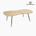 Produktbild Couchtisch (2 pcs) Mdf Metall (120 x 63 x 45 cm) - Autumn Kollektion by Craftenwood