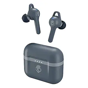 (Renewed) Skullcandy Indy Evo Truly Wireless Bluetooth In Ear Earbuds with Mic (Chill Grey)