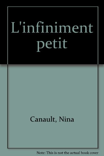 couverture de : L'infiniment petit